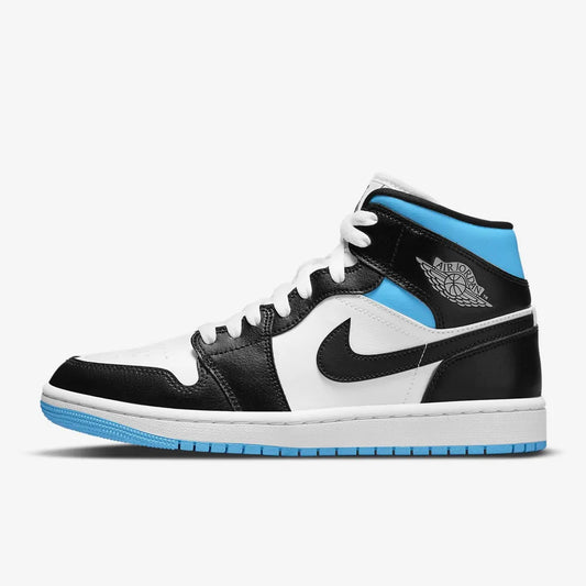 Nike Air Jordan 1 Mid University Blue Womens BQ6472-102