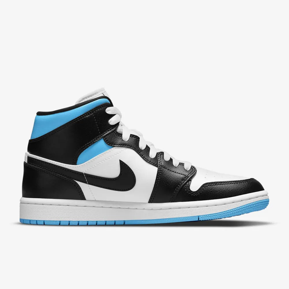 Nike Air Jordan 1 Mid University Blue Womens BQ6472-102